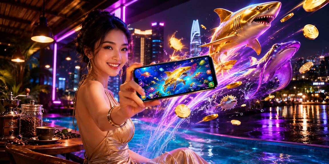 Người chơi game bắn cá tại quán cà phê TP.HCM, hình ảnh giải trí casino mobile phổ biến ở Việt Nam